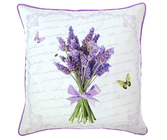 Калъфка за възглавница Butterfly & Lavender 43x43 см