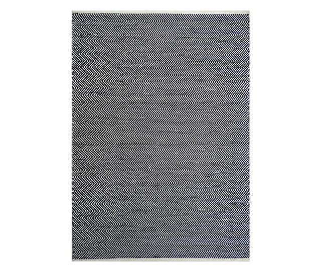 Tepih Spring Black and Ivory 160x230 cm