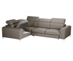 Coltar extensibil stanga Backstage Grey Brown