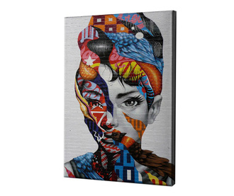 Картина Audrey of Mulberry by Tristan Eaton 60x90 см