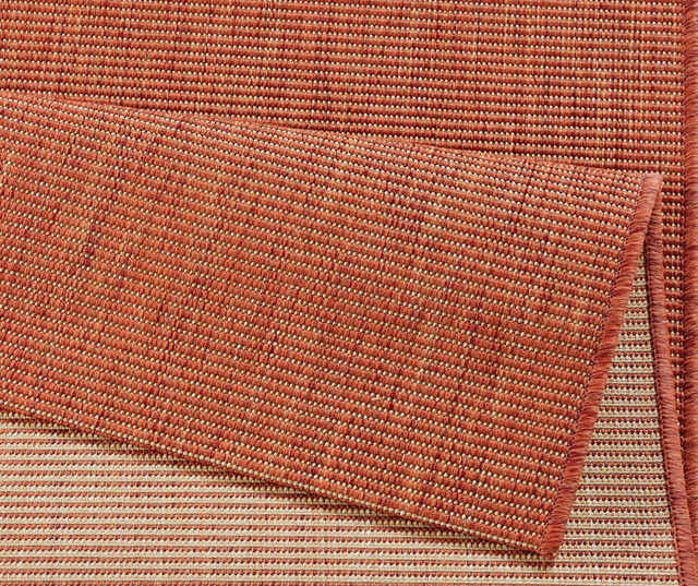 Tepih za vanjski prostor Meadow Match Terracotta 80x200 cm