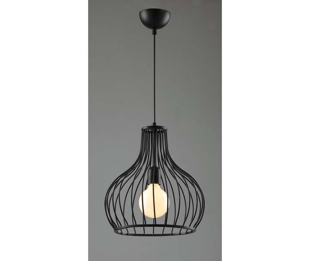 Lustra Avonni, Serra Black, otel, negru, 30x30x30 cm