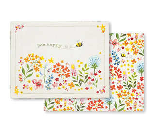 Bee Happy 2 db Tányéralátét 35x45 cm