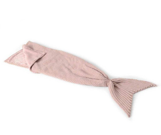 Priročna odeja Mermaid Pink 33x105 cm