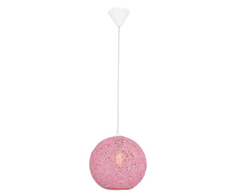 Lustra Avonni, Tamia Pink, plastic, roz, 25x25x90 cm