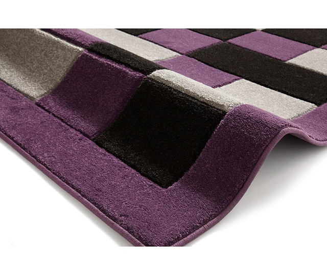 Tepih Matrix Grey Purple 60x225 cm