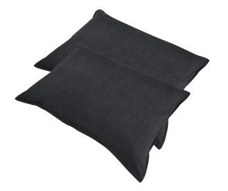 Комплект 2 калъфки за възглавница Payas Dark Grey 50x70 см