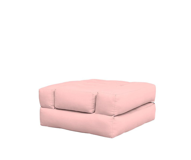 Разтегателен фотьойл Cube Pink