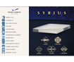 Set krevet, madrac i uzglavlje kreveta Syrius Long Cosmos 160x200 cm