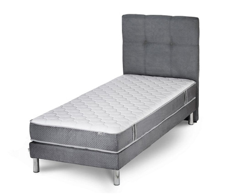 Zestaw łóżko, materac i wezgłowie Syrius Cosmos 90x190 cm
