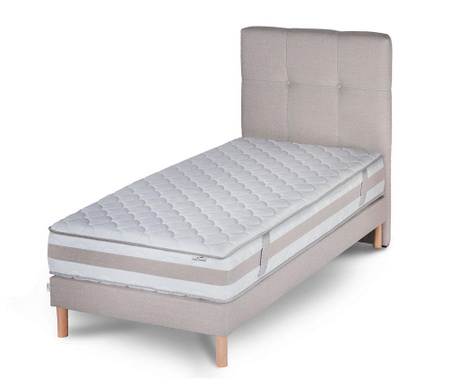 Zestaw łóżko, materac i wezgłowie Saturne Cosmos 90x190 cm