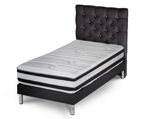Set krevet, madrac i uzglavlje kreveta Mars Diamond 90x190 cm