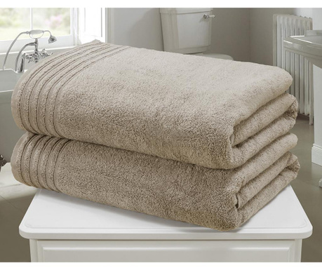 Комплект 2 кърпи за баня So Soft Taupe