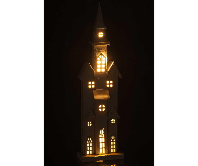 Svetlobna dekoracija Church Tall White