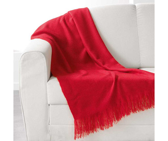 Priročna odeja Shelly Red 120x150 cm