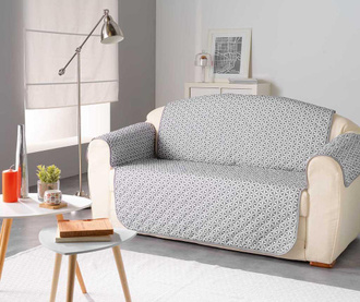 Prošivena navlaka za kauč Kiria Grey 179x223 cm