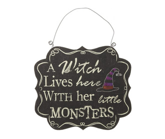 Stenska dekoracija Witch and Monsters