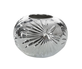 Leto Spherical Silver Váza