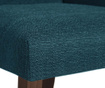 Set 4 scaune Ted Lapidus Maison, Absolu Brown Turquoise, turcoaz, 55x48x88 cm