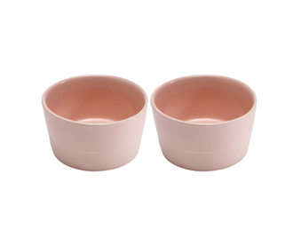 Set 2 kalupov za peko Ramekin Dipped Mini Blush 325 ml