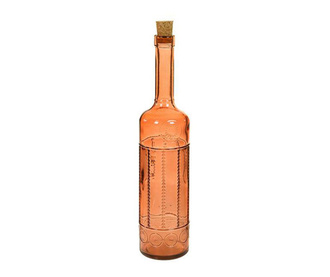 Dekorativna steklenica z zamaškom Tuscany Orange