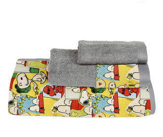 Комплект 3 кърпи за баня Comic Snoopy