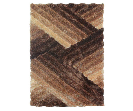 Χαλί Lattice Brown and Bronze 120x170 cm