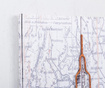 New York Map Kép 60x80 cm