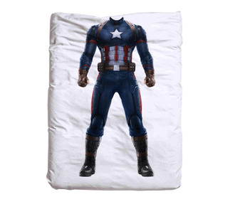 Navlaka za poplun Captain America 140x200 cm