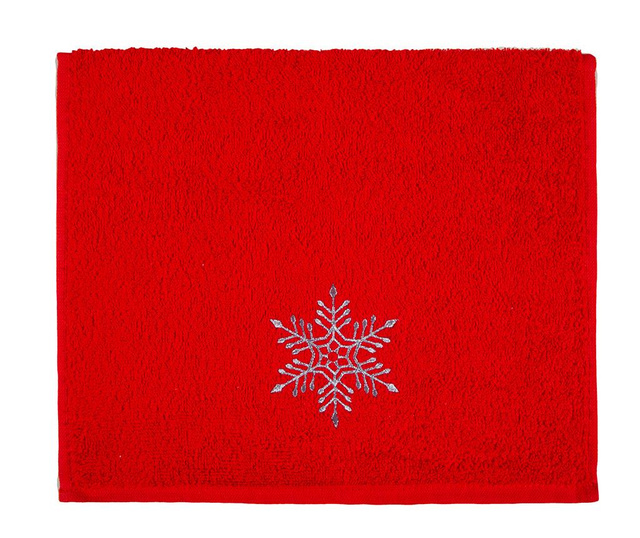 Snowflake Shine Fürdőszobai törölköző 30x50 cm