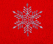 Snowflake Shine Fürdőszobai törölköző 30x50 cm