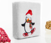 Kupaonski ručnik Penguin Christmas 30x50 cm