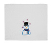 Smiling Snowman Fürdőszobai törölköző 30x50 cm