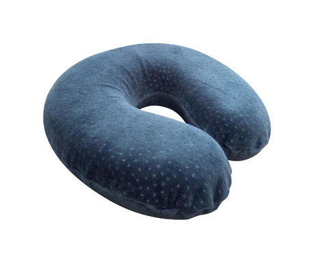 Jastuk za vrat Memory Foam Blue 28x28 cm