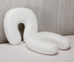 Jastuk za vrat Memory Foam White 28x28 cm