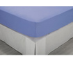 Comfort Light Blue Percale Gumis lepedő 180x190 cm