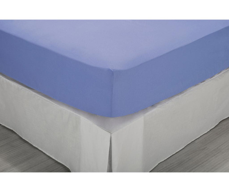 Plahta sa elastičnom gumicom Percale Comfort Light Blue 180x190 cm