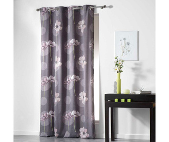 Zastor Clematis Gris 140x280 cm