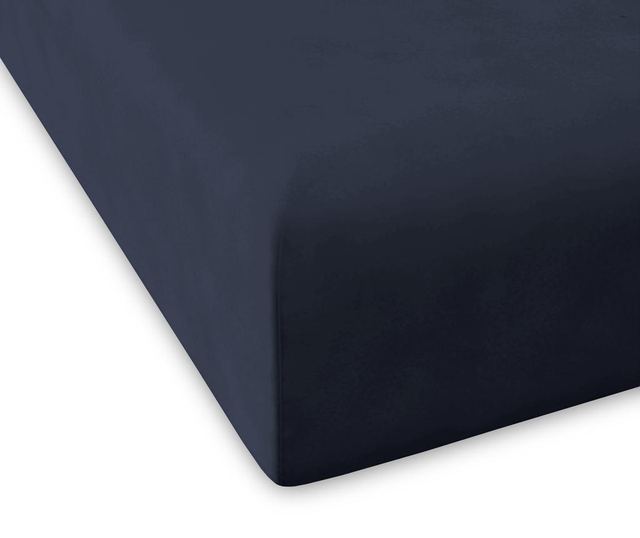 Rjuha z elastiko Percale Pure Marine 150x200 cm
