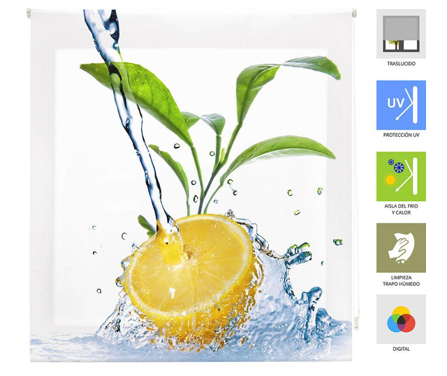 Rolo zastor Lemon Freshness 160x180 cm