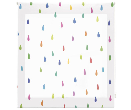 Rolo zavesa Rainbow Drops 160x180 cm