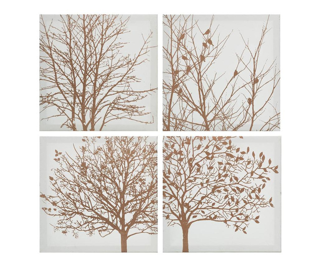 Картина Birds and Branches 30x30 см