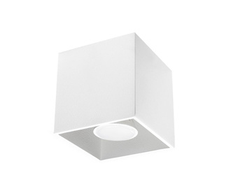 Plafoniera Nice Lamps, Geo White, aluminiu, alb, 10x10x10 cm