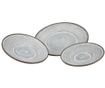 Set dekorativnih tanjura za slastice i čokoladu 3 kom cm ø 50,5x4,5- 39,2x4,5-35x4