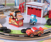 Cars Racetrack Játék kisautó asztallal és kiegészítők