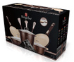 11-dijelni set posuda za kuhanje Granit Diamond Beige