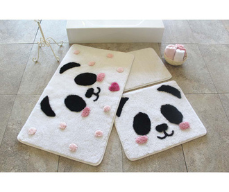 Panda 3 db Fürdőszobai szőnyeg