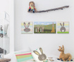 Little Rabbits Carrots Kép 27x54 cm