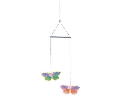 Závesná svetelná dekorácia Butterflies