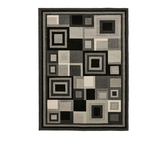 Covor Hudson Black & Grey 160x220 cm